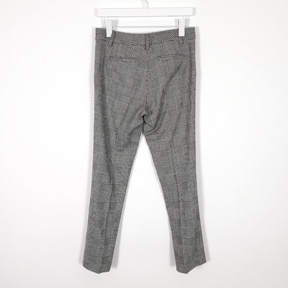 Frame Glen Plaid Wool Pants - Picture 8 of 9